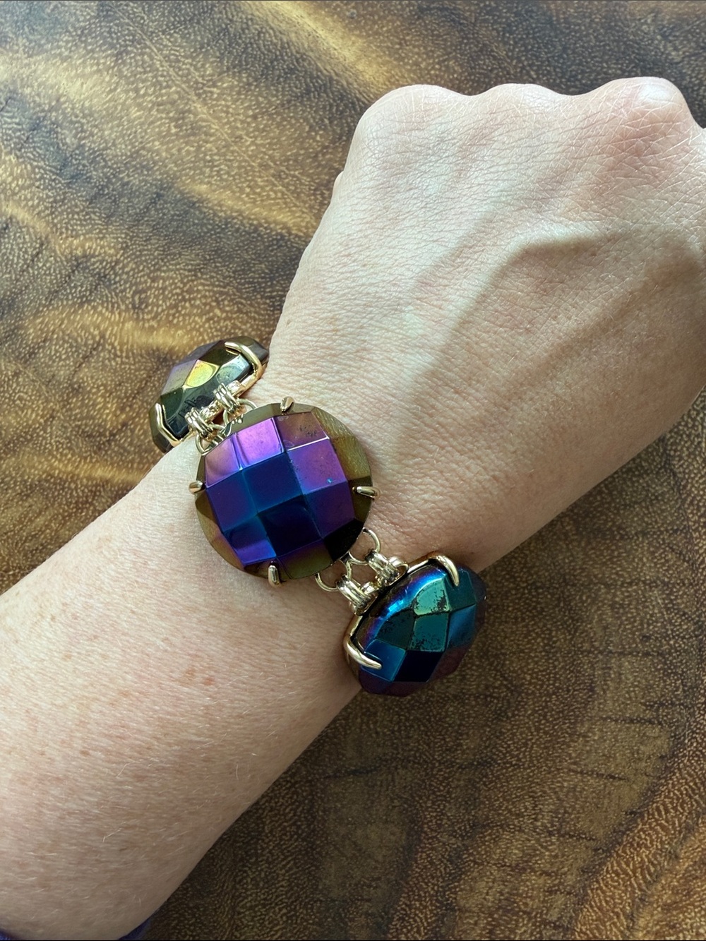Vintage Kendra Scott Iridescent Cassie Bracelet - Picture 2 of 4